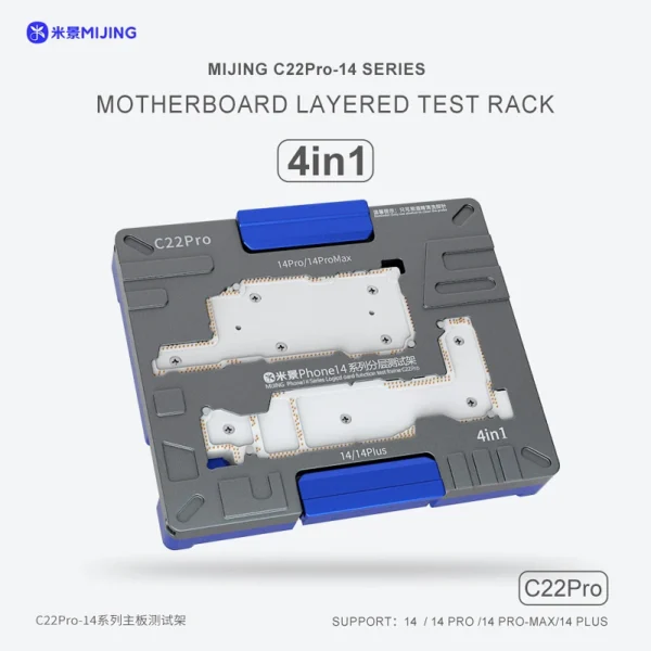 MiJing C22 Pro Motherboard Middle Layer Test Rack For iPhone 14 Series - Image 5