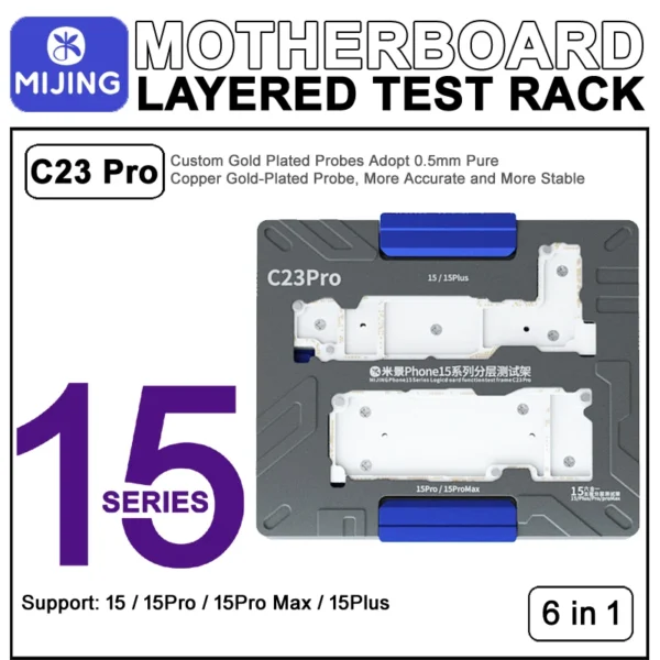 MiJing C23 Pro Motherboard Layered Test Rack