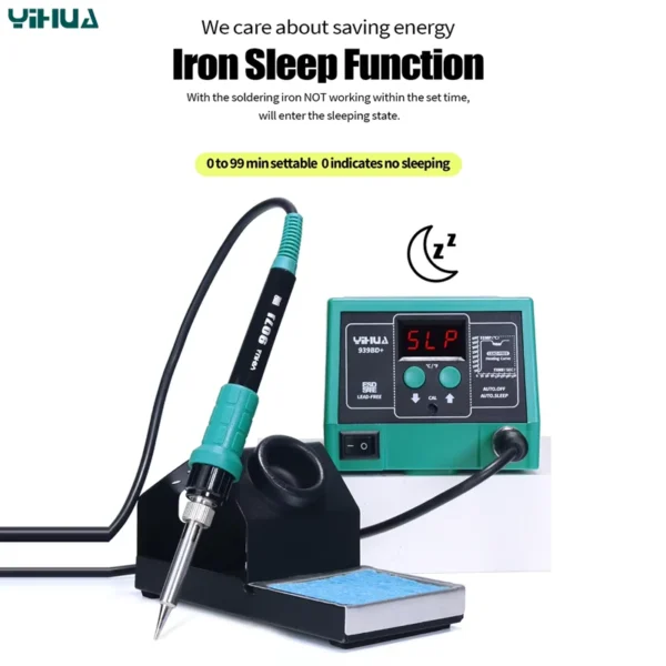 YIHUA 939BD+ Soldering Station Adjustable Temperature Electronic PCB Soldering Iron Station - Image 4