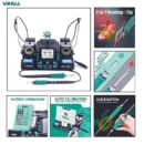 YIHUA 982D-II Digital Soldering Iron Station With C210 & C245 Handle
