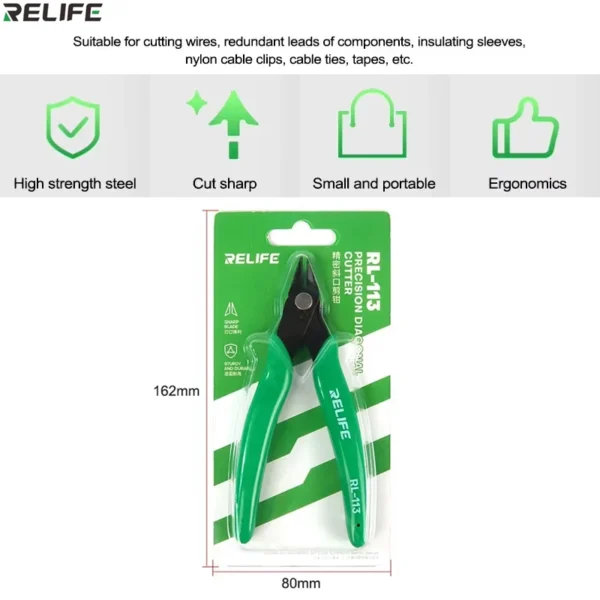 Relife RL-113 Diagonal Cutter Plier - Image 5