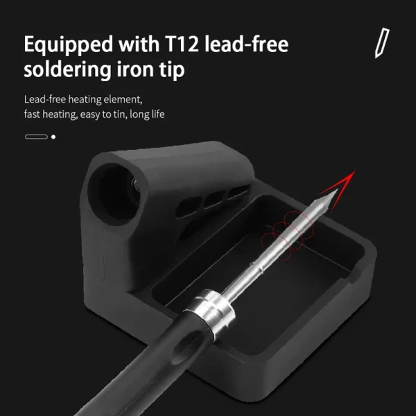 D-201 Smoking Thermostatic Soldering Iron - Image 4