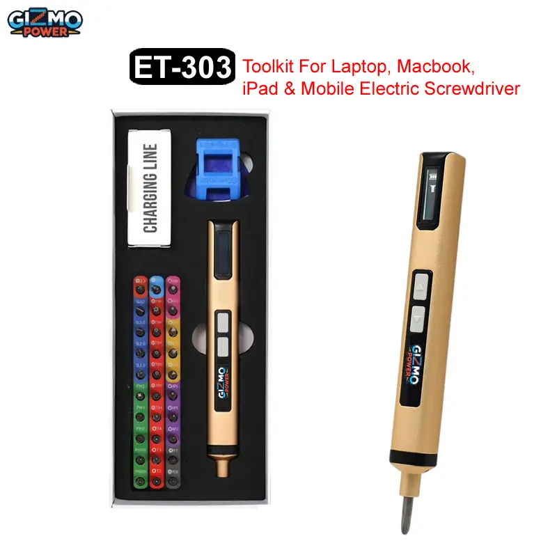 Gizmo ET-303 All In Electric One ScrewDriver For Mac book | Laptop | iPad | Xbox | PS