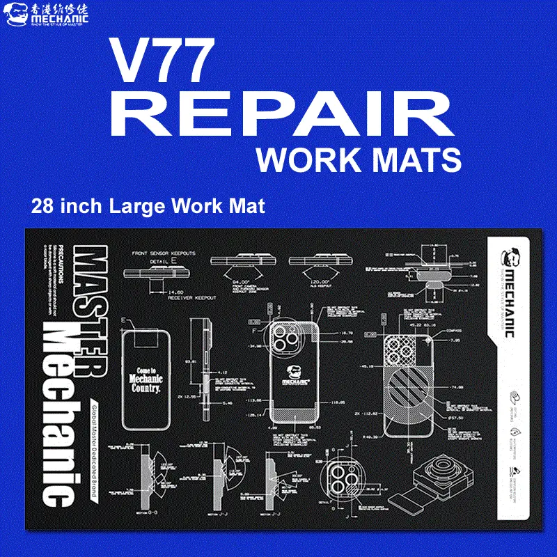 Mechanic V77 Multi-Function Repair Work Mat Heat and Resistance insulation Pad