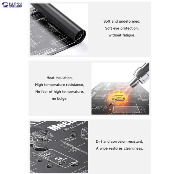 Mechanic V77 Multi-Function Repair Work Mat Heat and Resistance insulation Pad - Image 4