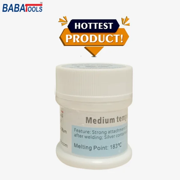 BABA LTP-183 Medium Temperature Solder Paste For IC Reballing Melting Point 183°C - Image 3