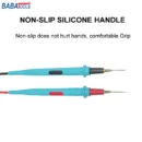 BABA B-001 Multimeter Probe Soft Silicone Cable Extra Niddle Test Pen For Multimeter