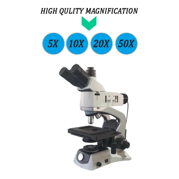 GC2000T Metallographic Professional Industrial Microscope High Quality 5X to 50X Zoom Microscope - Image 3
