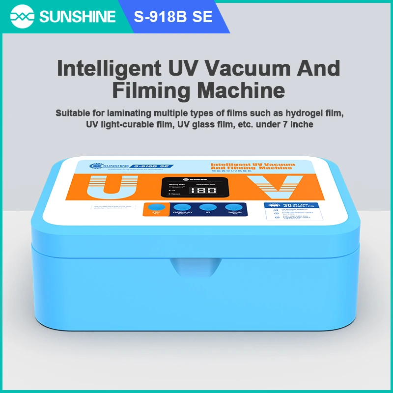 SUNSHINE S-918B SE Intelligent UV Vacuum and Film Lamination Machine