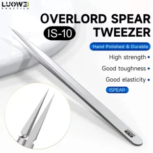 Luowei IS-10 3D Stainless Steel Fine Tweezer