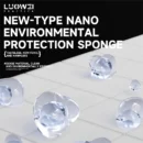 Luowei LW-322 Nano Cleaning Sponge No Residue For Mobile Screen Chip Frame Camera Welding Oil Glue Cleaning Sponge