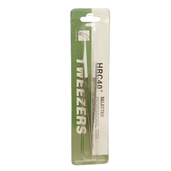 ST-14 Super Fine Tweezer Non Magnetic Straight Tweezer - Image 3