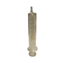 Reusable Glass Syringe Pusher Standard Diameter Caliber Injector Laboratory Sampler