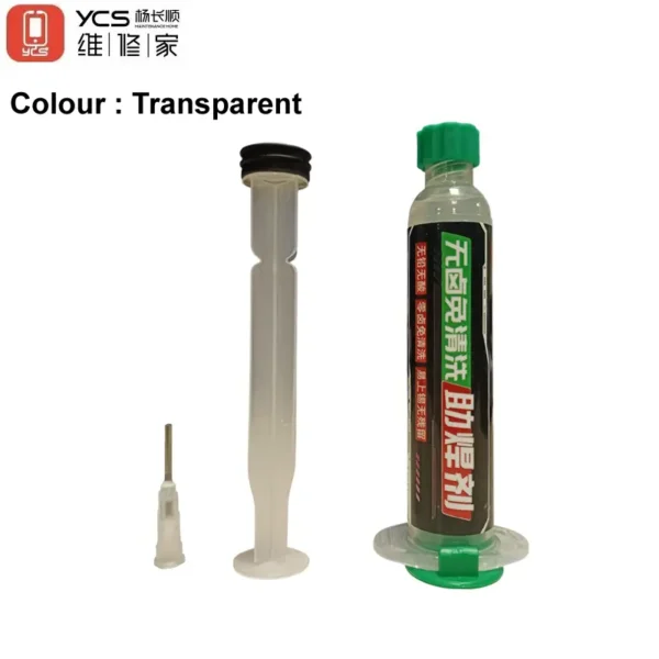 YCS Halogen Free No-Clean Solder Flux Paste 10cc - Image 4
