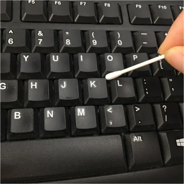 Cleaning Disposable Dust Free Paper Stick Cleanroom Cotton Swab - Image 2