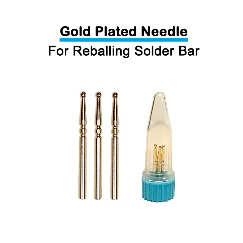 Gold Plated Needle For Reballing Solder Bar Compatible With 2UUL SC98/ MaAnt M061