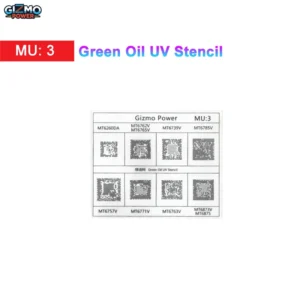 Gizmo Green Oil UV Stencil MU3 Stencil