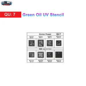 Gizmo Green Oil UV Stencil QU7 Stencil