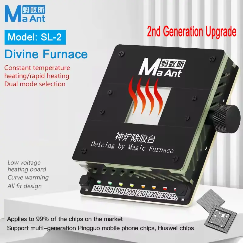 MaAnt Divine Furnace SL-2 Magic Furnace For IC Chip Glue Removal Heating Preheater