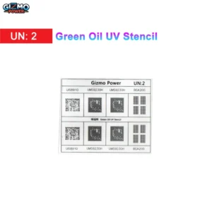 Gizmo Green Oil UV Stencil UN2 Stencil