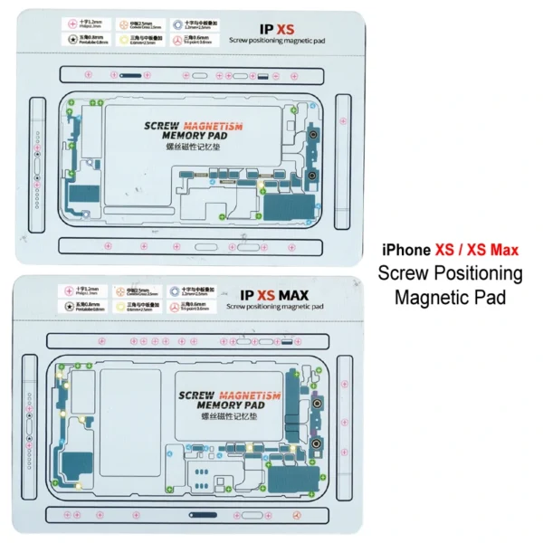 iPhone XS / XS Max Screw Positioning Magnetic Pad