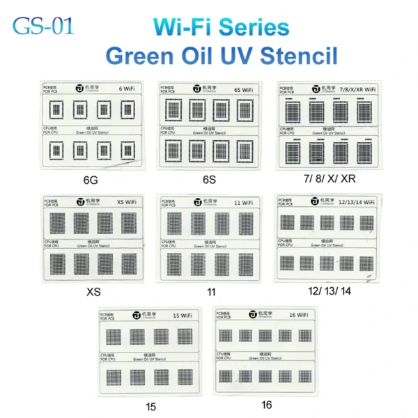 JTX GS-01 iPhone WiFi Stencil