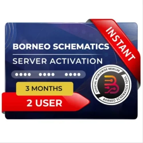 Borneo Schematics 2 Users (3 Months) Activation