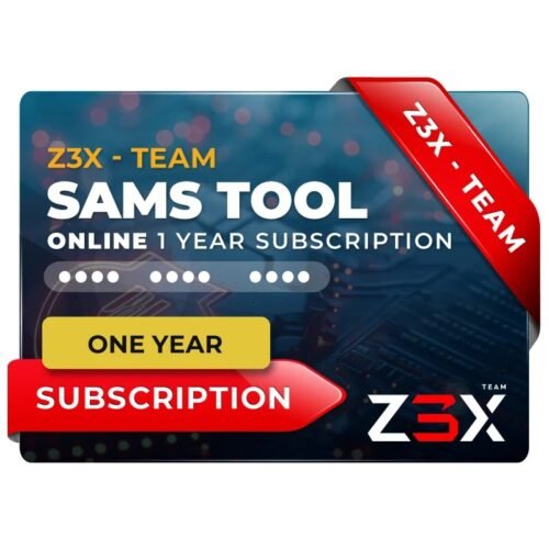 Z3X SamsTool Online – 1 Year License Activation