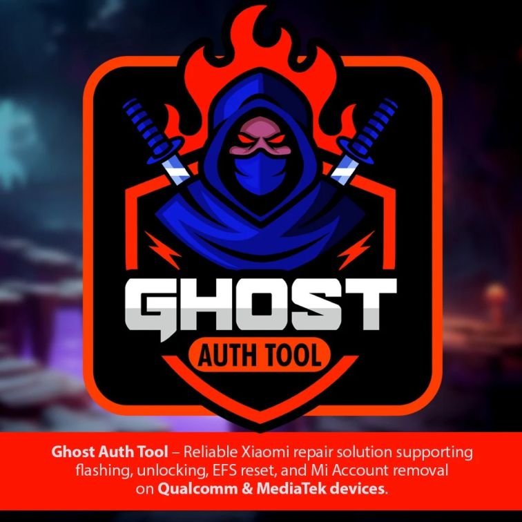 Ghost Auth Tool – (5 credits pack) Auth Flash / EFS / Mi Cloud / FDL / FRP Authorization (Existing Users Only)