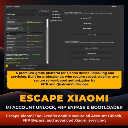escape xiaomi 10 credits